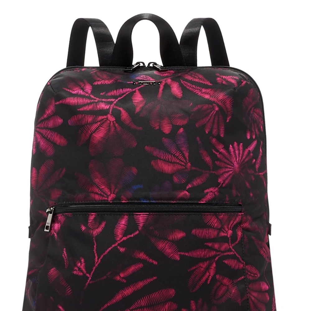 NEW TUMI 2pcs Floral Foldable Travel Backpack Bag - Picture 8 of 8
